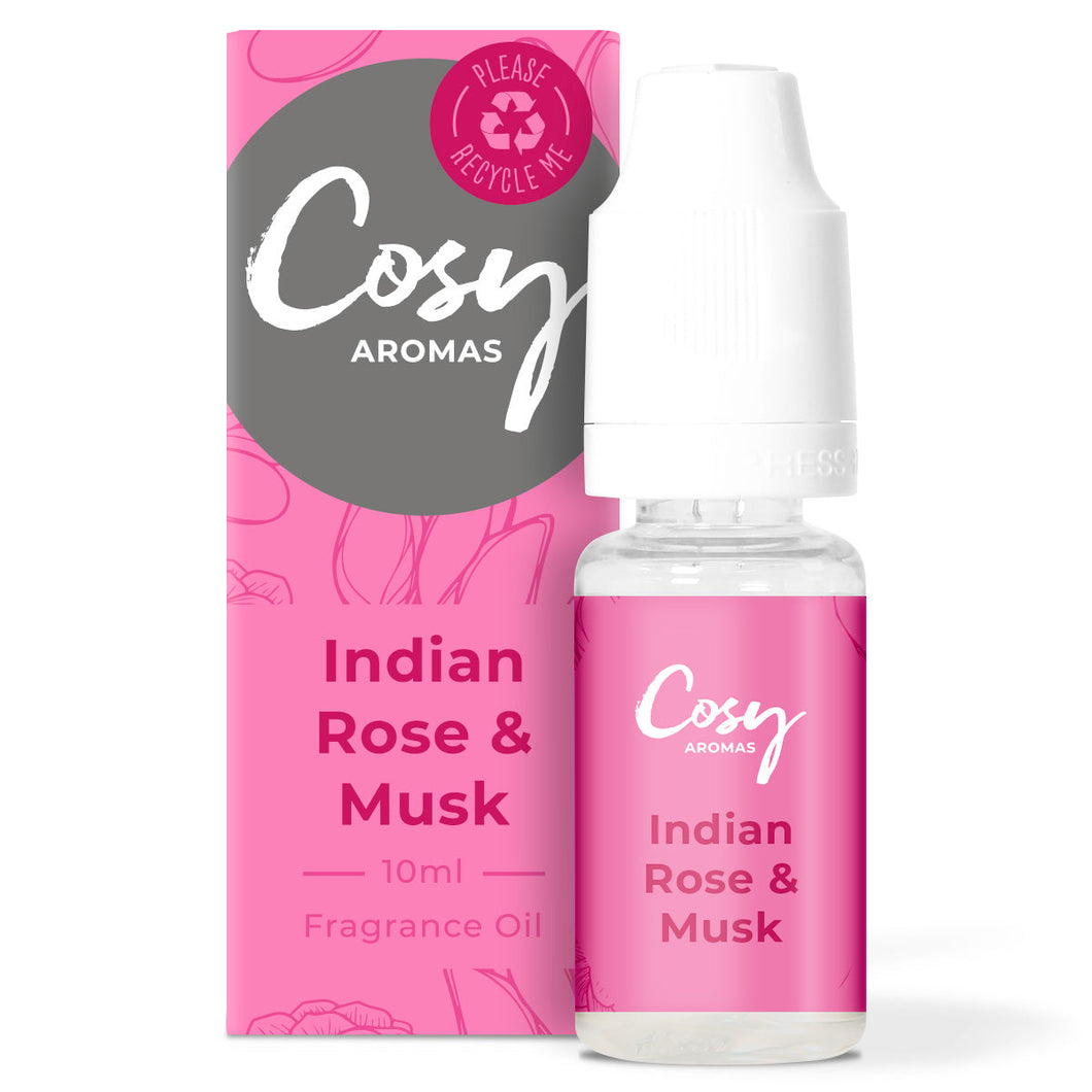 Indian Rose & Musk Fragrance Oil (pack of 6)