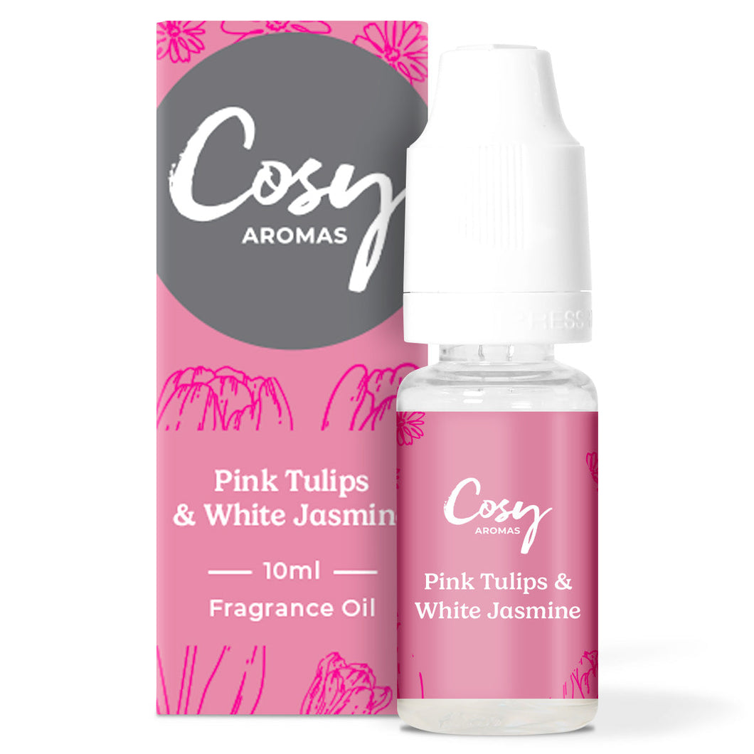 Pink Tulips & White Jasmine Fragrance Oil (pack of 6)