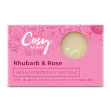 Load image into Gallery viewer, Rhubarb &amp; Rose Wax Melt